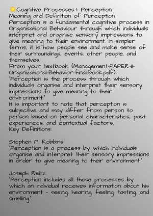 Decision Making Process in Organizational Behavior - OB - Studocu