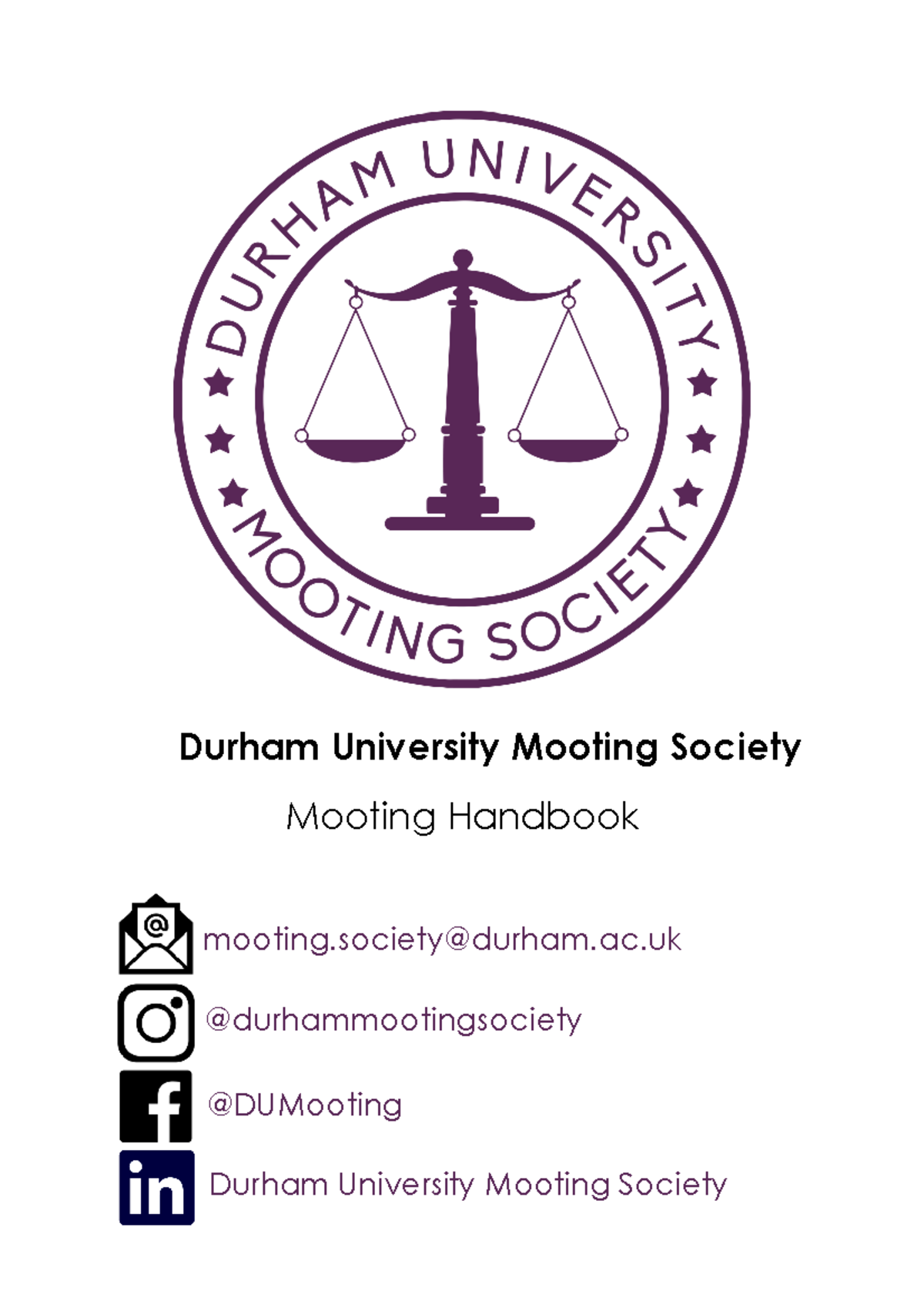 Durham University Mooting Society: Comprehensive Mooting Handbook - Studocu