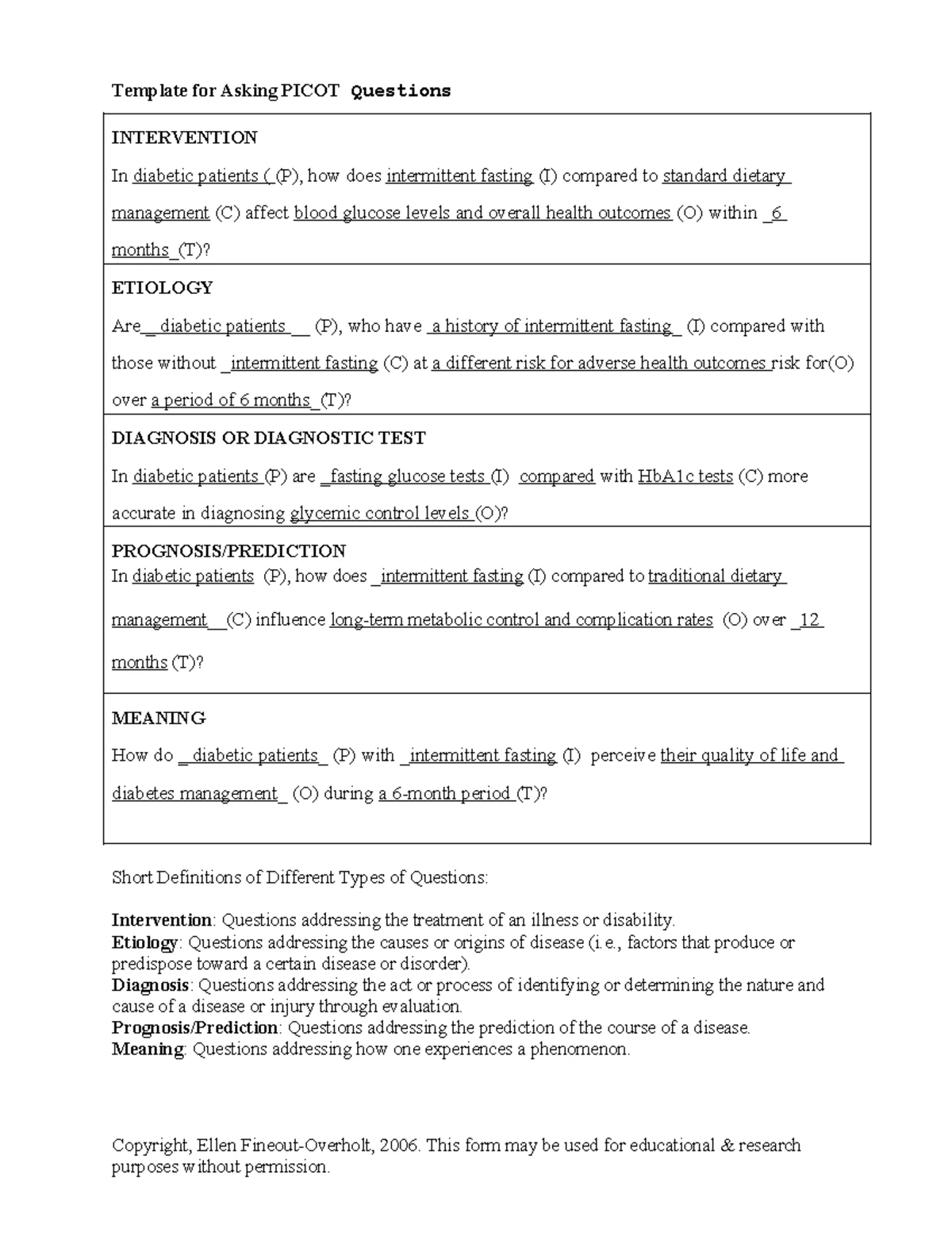 W1 Genetic Disorders Template - NR-283 - Single Gene Disorders ...