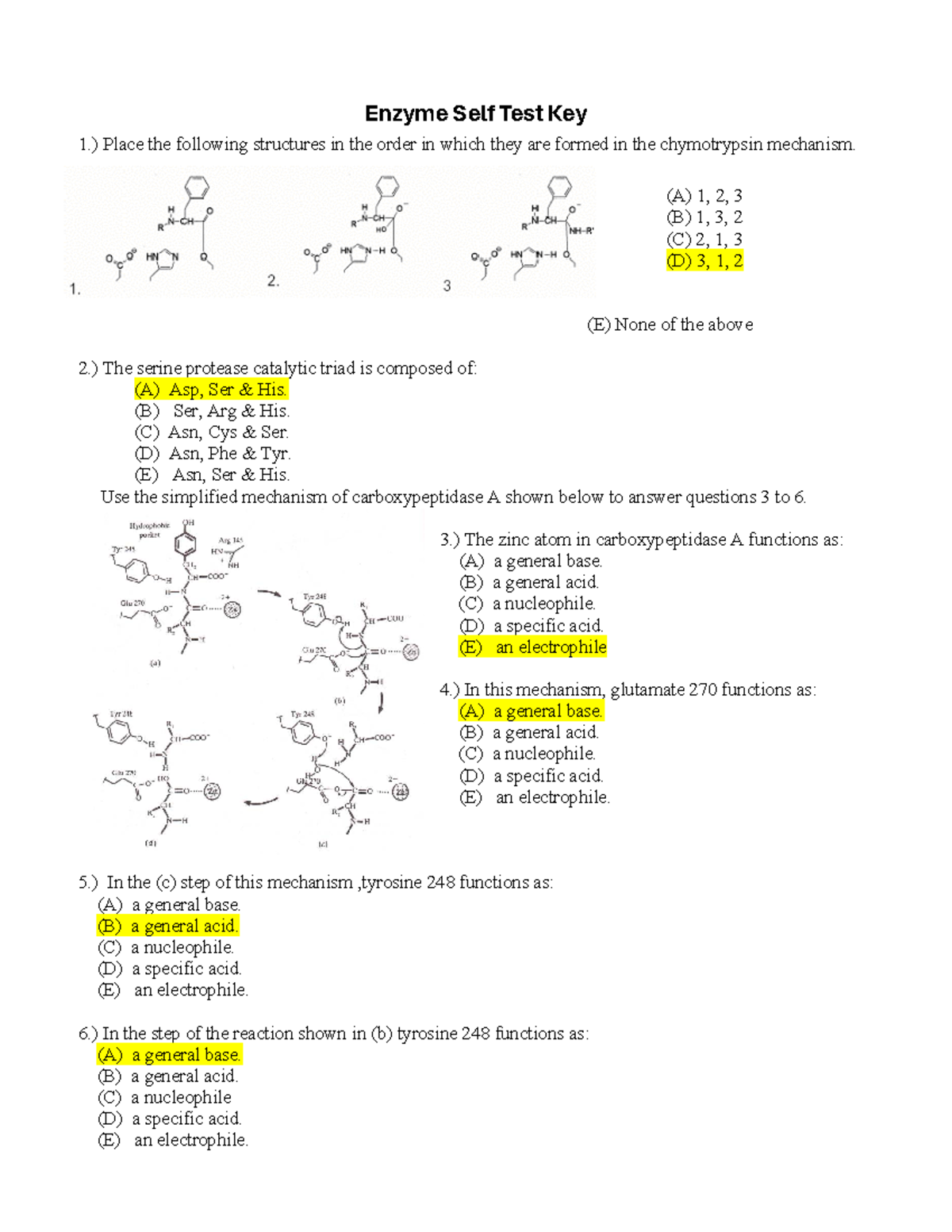 Hemoglobin and Myoglobin: Structure, Function, and Physiology (BIO