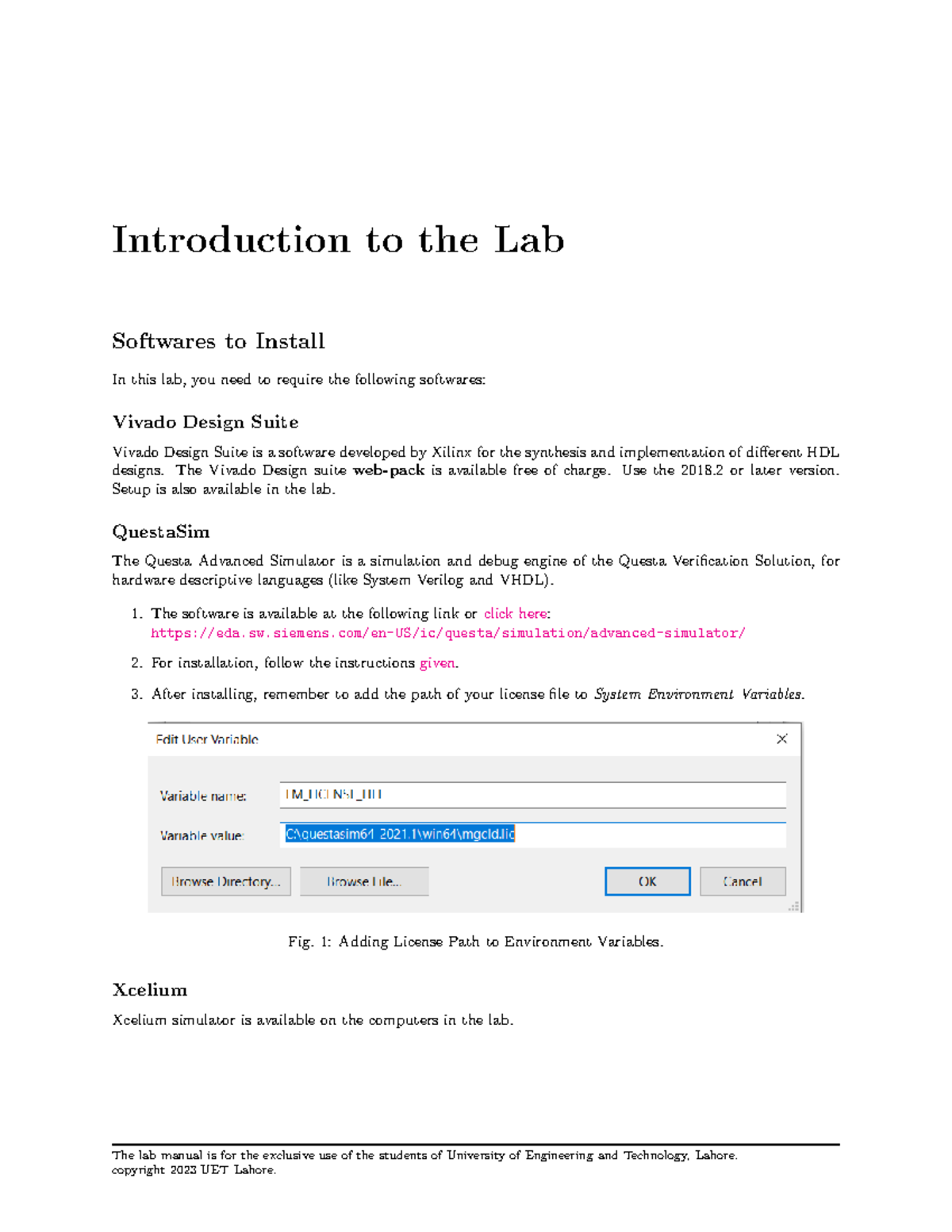 [0 Introduction to the Lab - Introduction to the Lab Softwares to ...