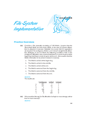 Operating System Concepts - Ch3 solutions - 3 C H A P T E R Processes ...