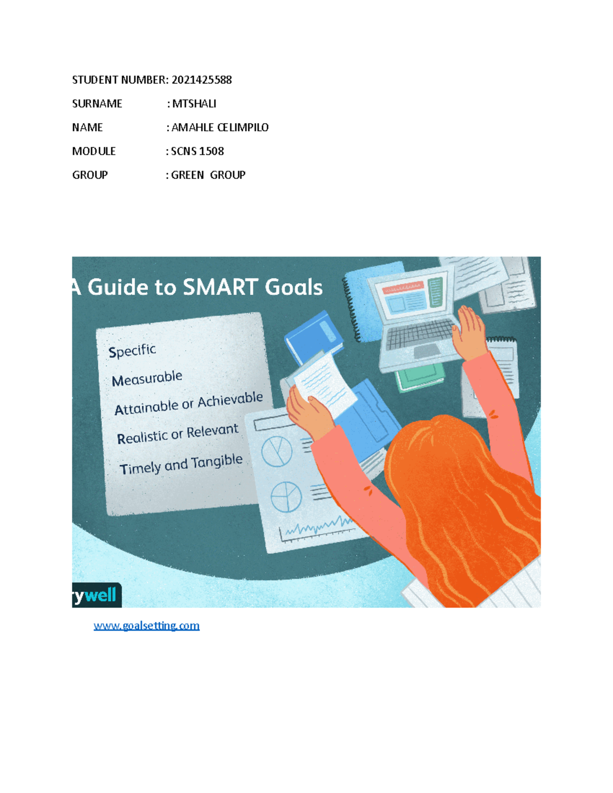 Study Plan and Revision Notes for SCNS 1508 and MATD 1554 - Studocu