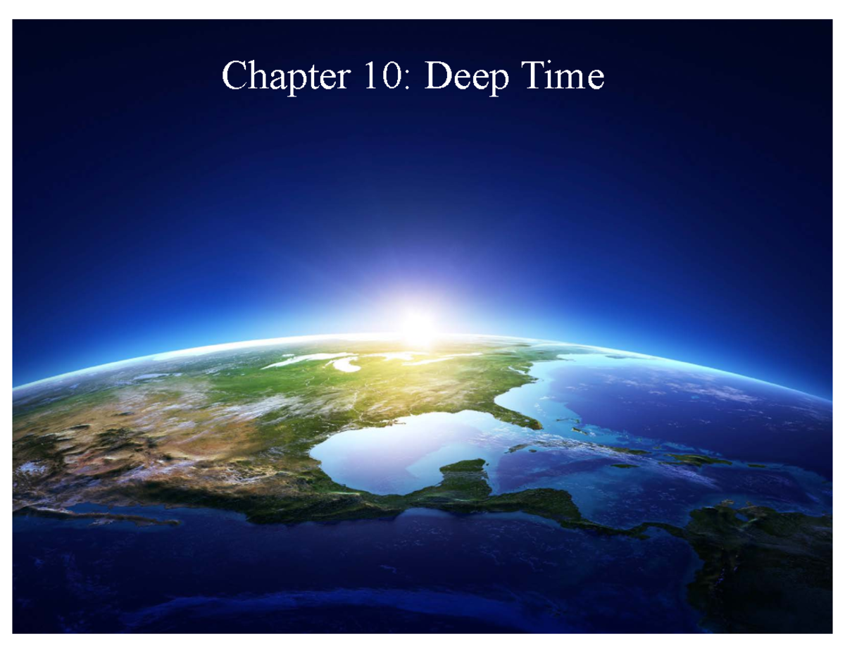 Lecture 11: Principles of Relative Age & Geologic Time Analysis - Studocu