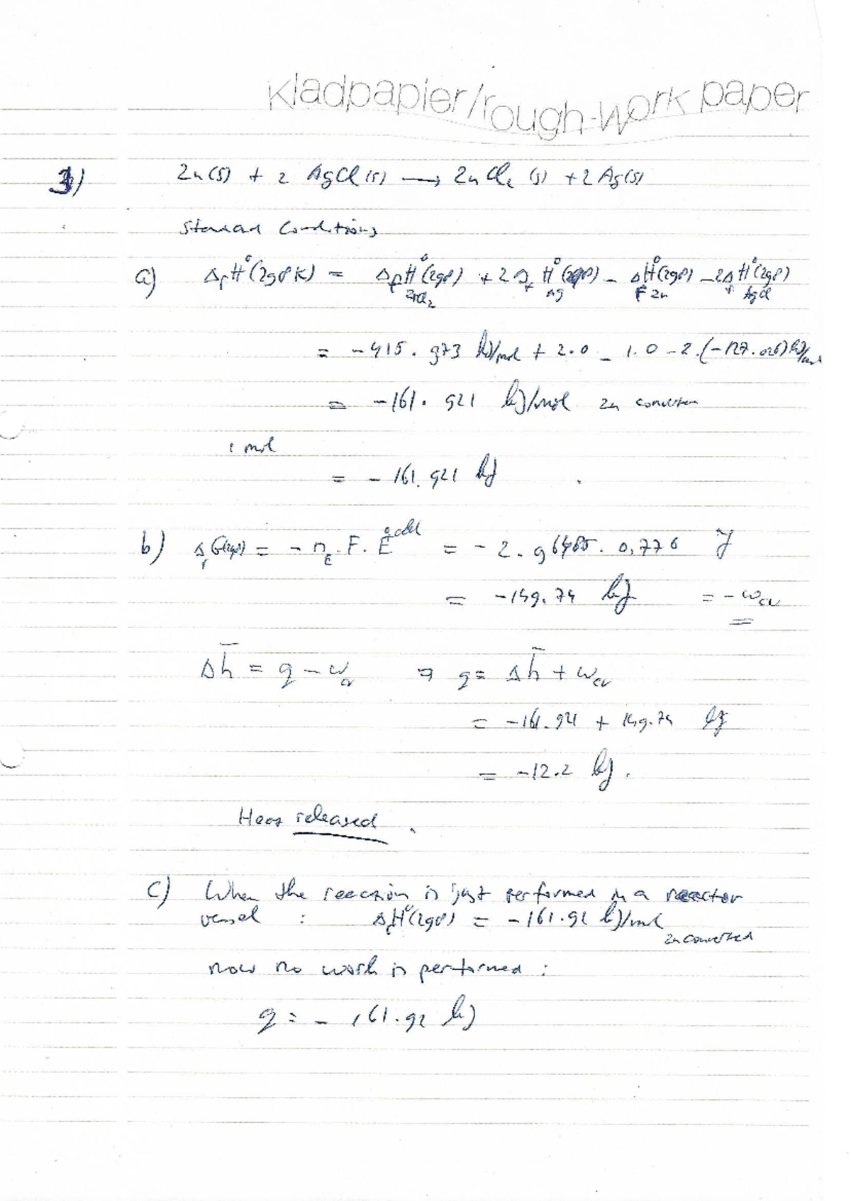 WC2 Problem 3 Detailed Worked Out Solutions and Analysis - Studeersnel
