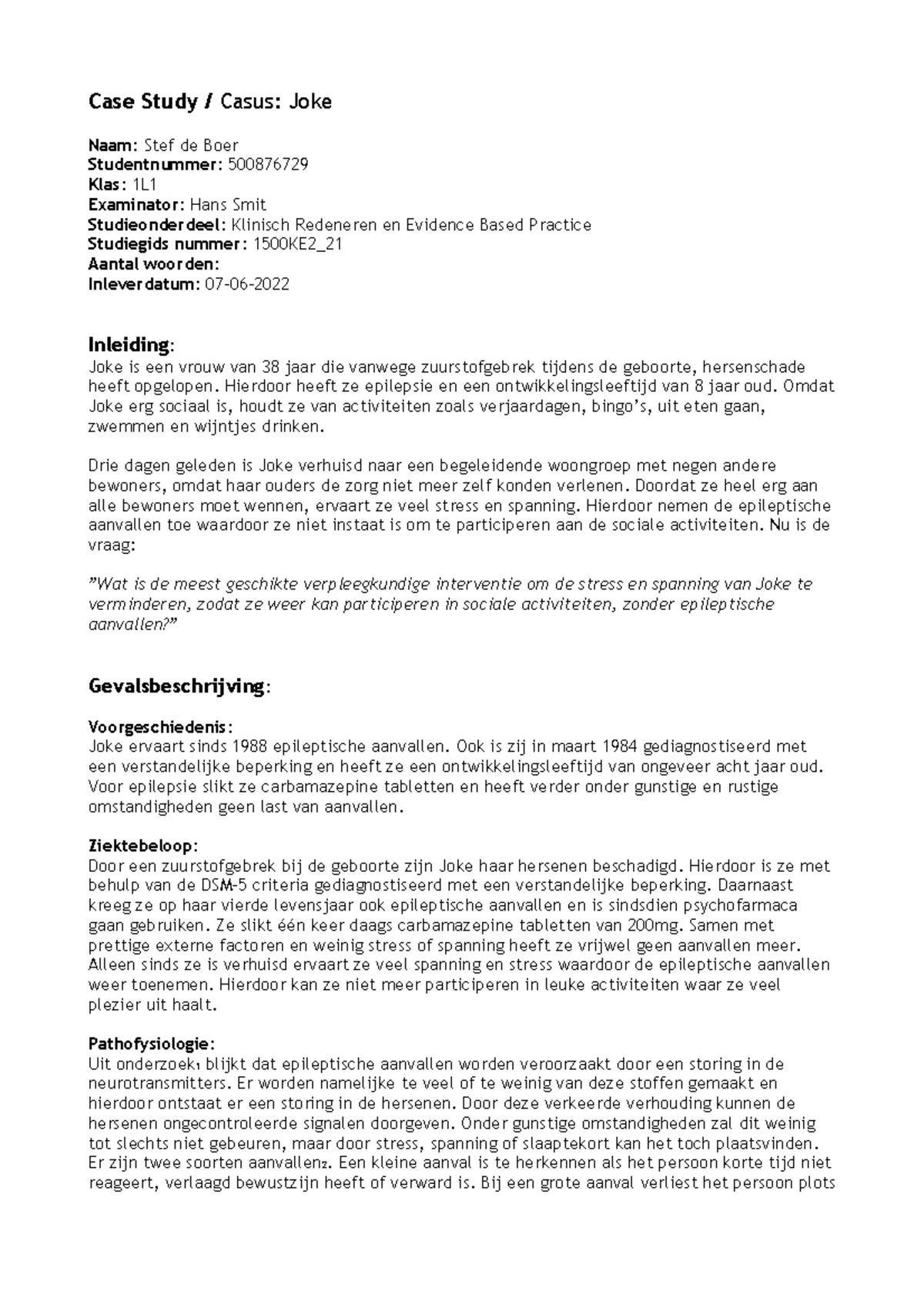 Een case study uitvoeren en beschrijven | Uitleg & voorbeeld