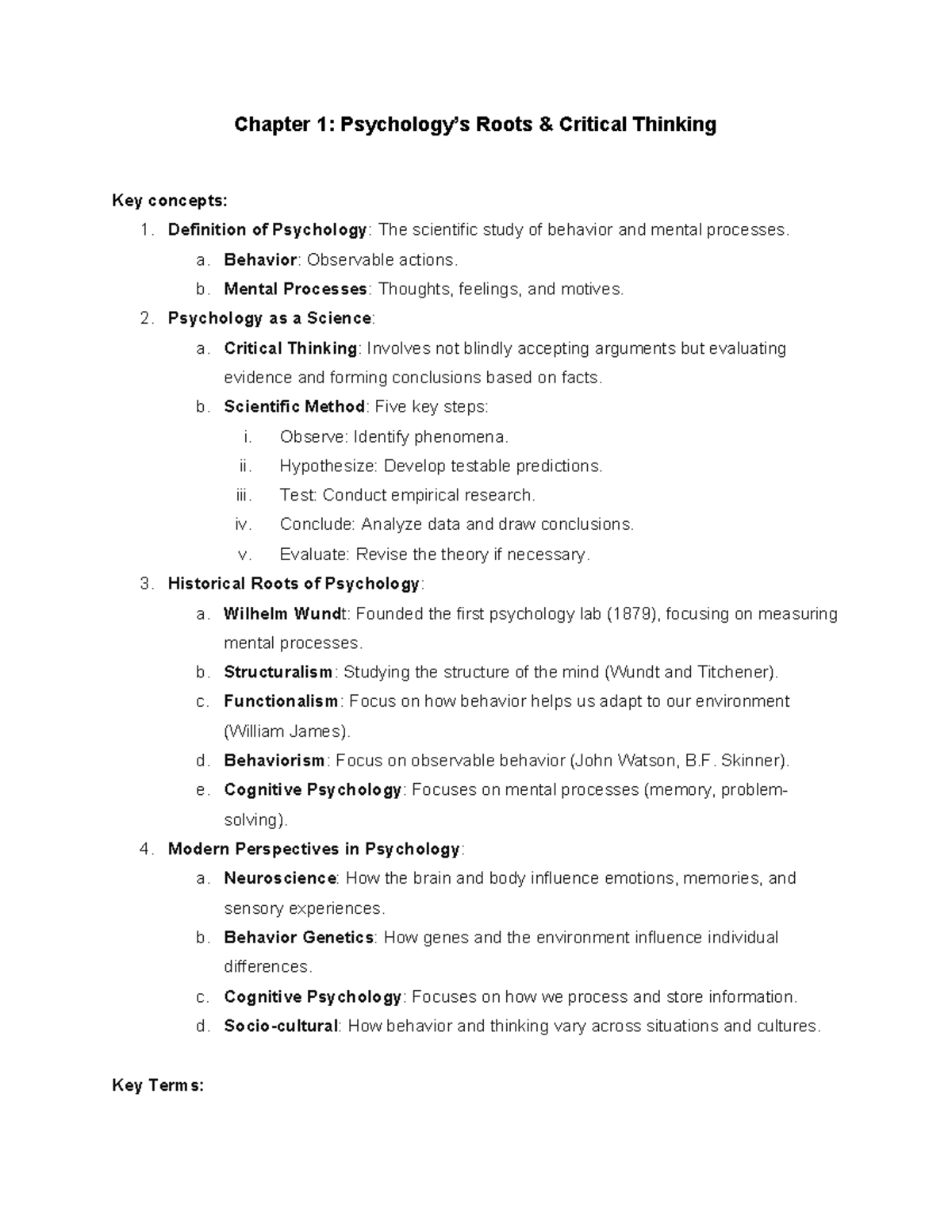 Final Exam Study Notes for Course XYZ101: Key Concepts and Topics ...