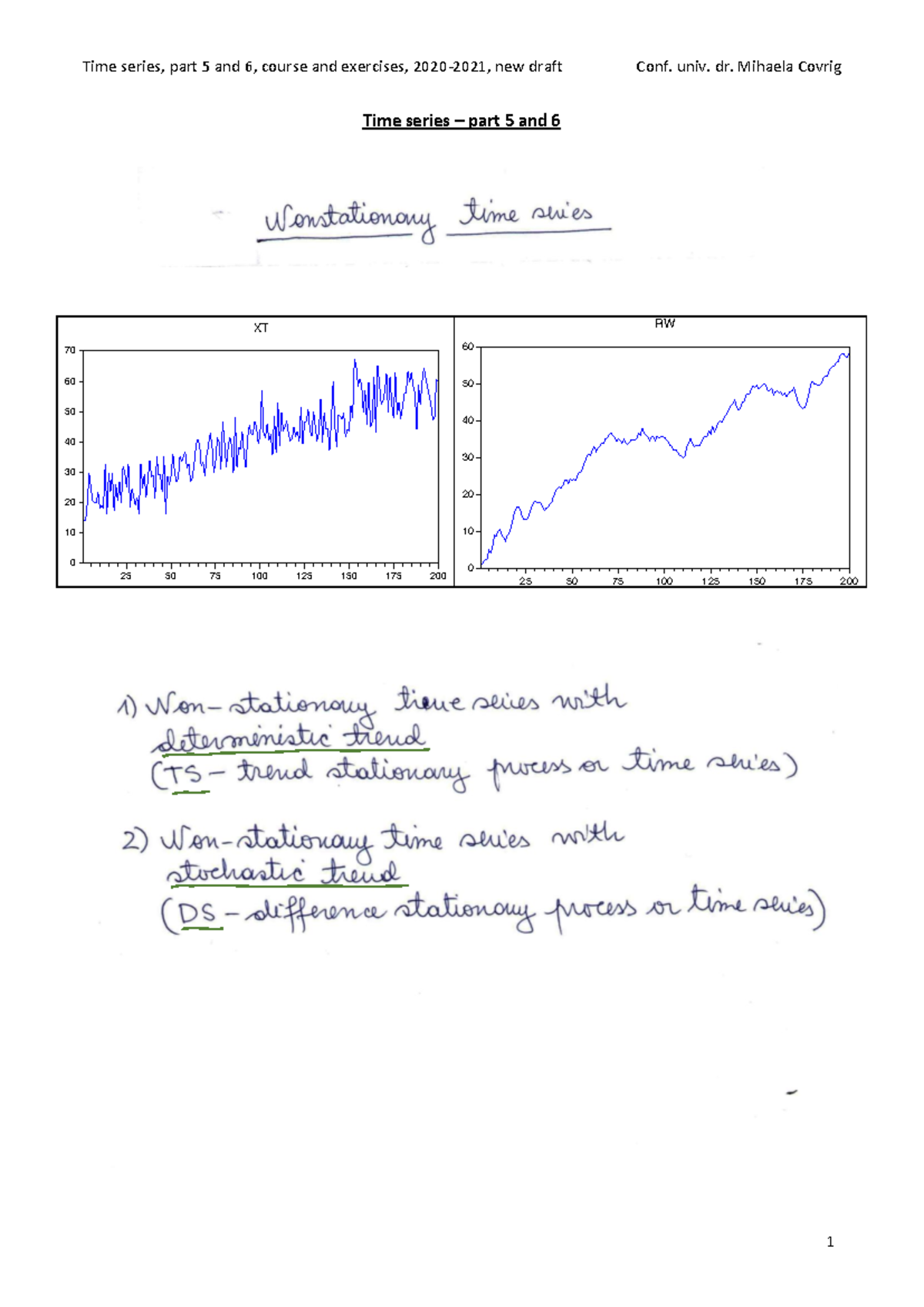 Time series part 5 and 6 1 2020-2021 course and seminar new - Time ...