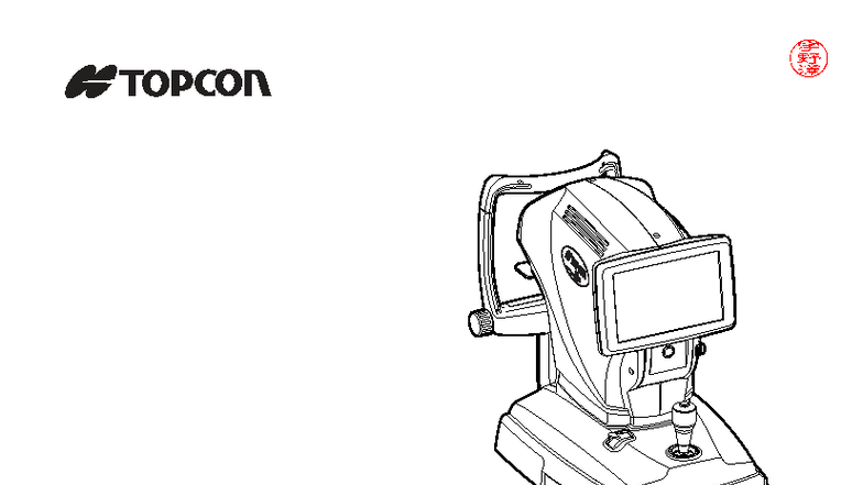 Topcon kr800 manual - dukdtyjytj - USER MANUAL AUTO REFRACTOMETER RM ...