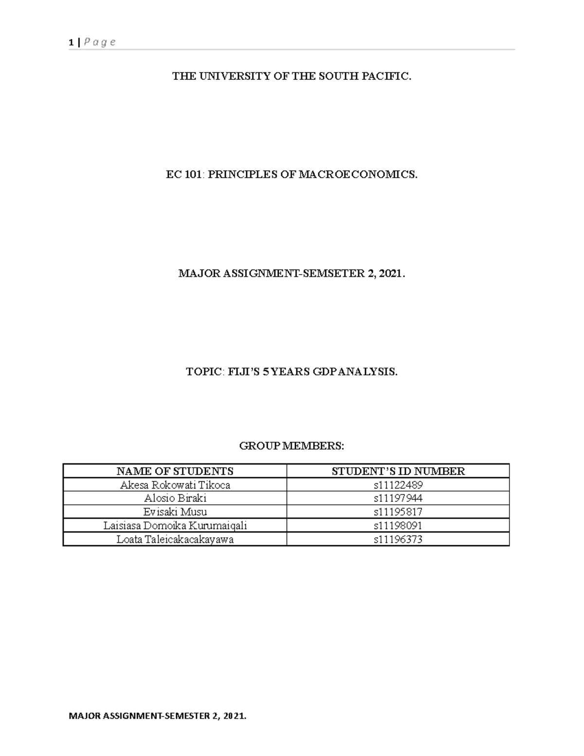 EC102: Group Research Assignment on Microeconomic Theory Analysis - Studocu