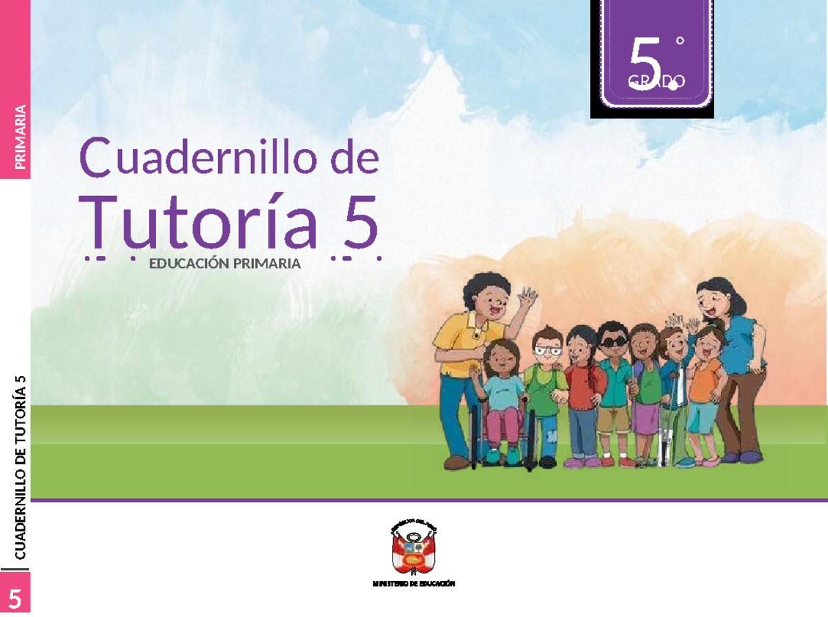 Cuadernillo de Tutoría 5: Quinto Grado Educación Primaria - Studocu