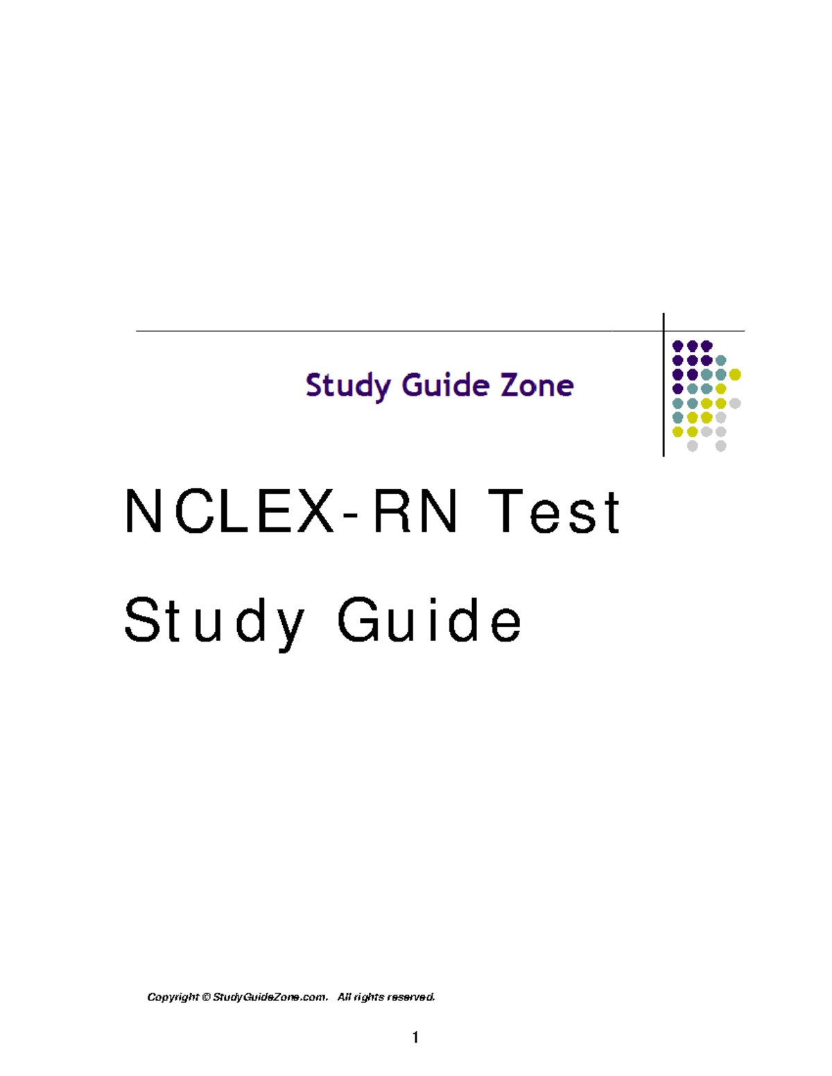 Complete Comprehensive Guide for Nclex RN with Practice Questions ...