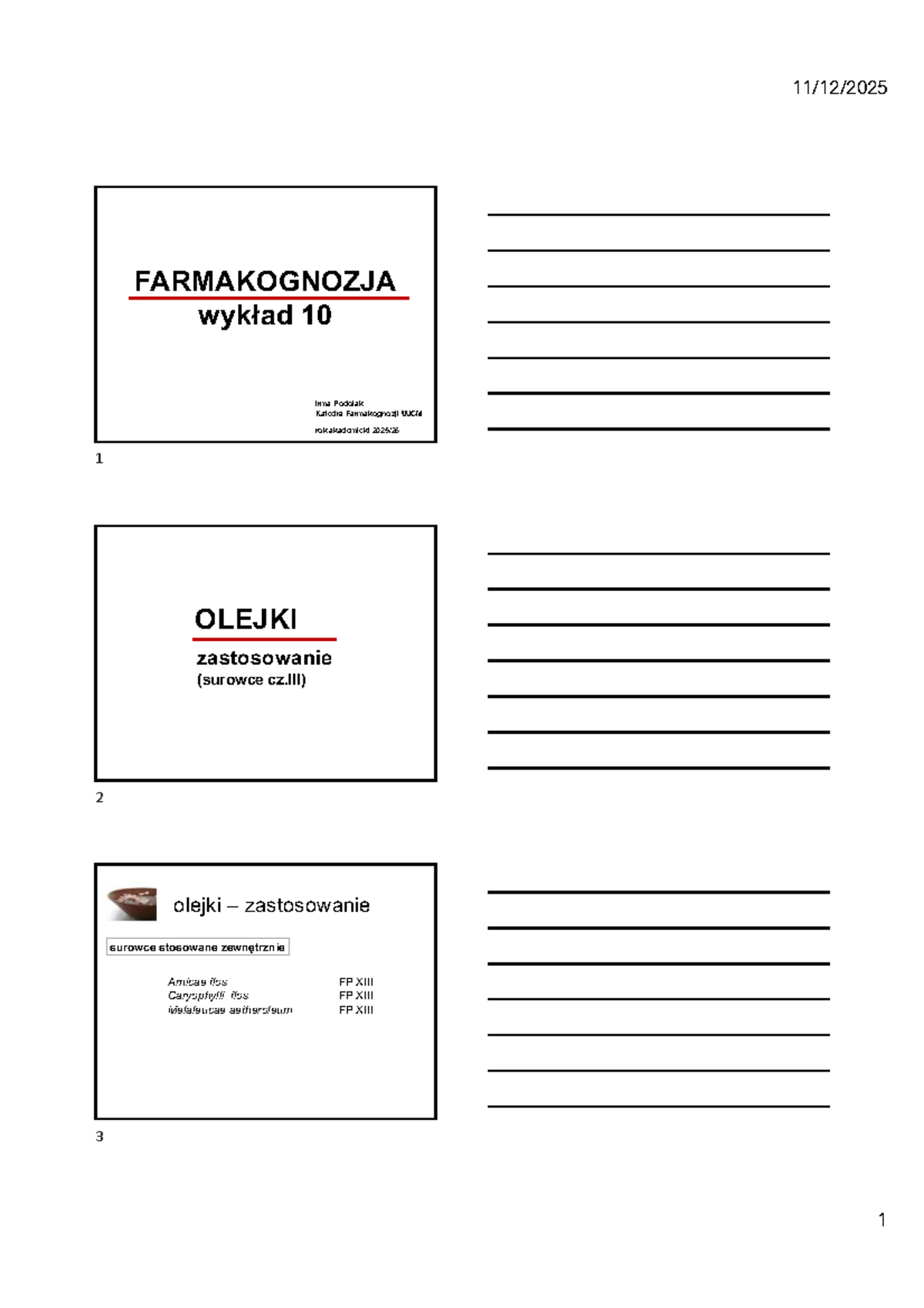 farmakognozja-wyk-ad-10-olejki-surowce-i-zastosowanie-2025-studocu