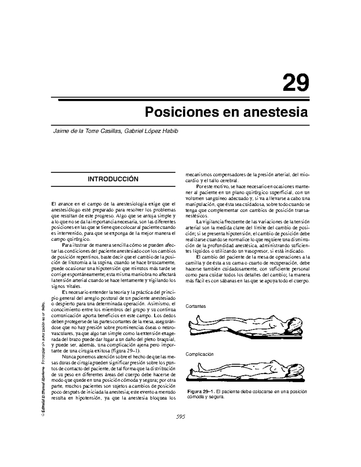 29 Posiciones en Anestesia: Mecanismos Compensadores y Consideraciones Clínicas - Document Preview