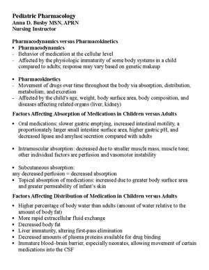 Pediatric assessment by body system - Body Systems Samples of Issues to ...