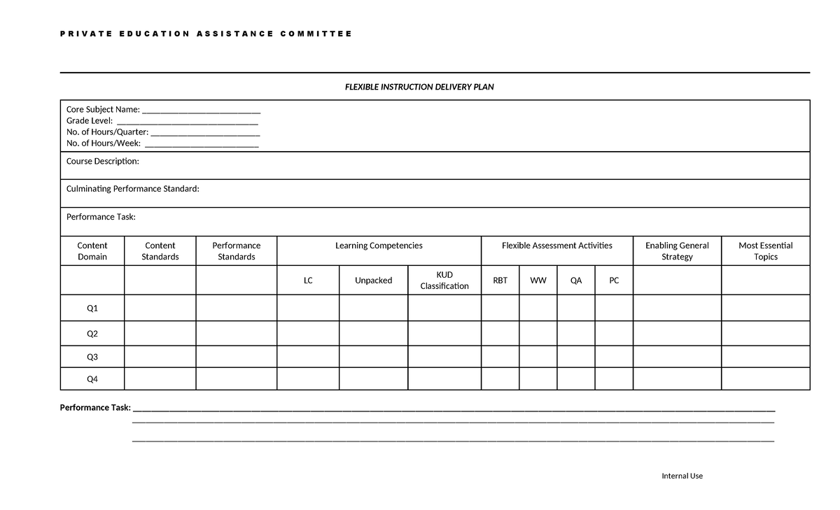 FIDP-Template 2026- Inset - Internal Use P R I V A T E E D U C A T I O ...