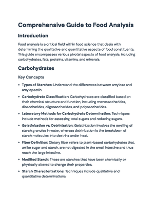 Comprehensive Techniques for Food Analysis: Methods & Applications ...