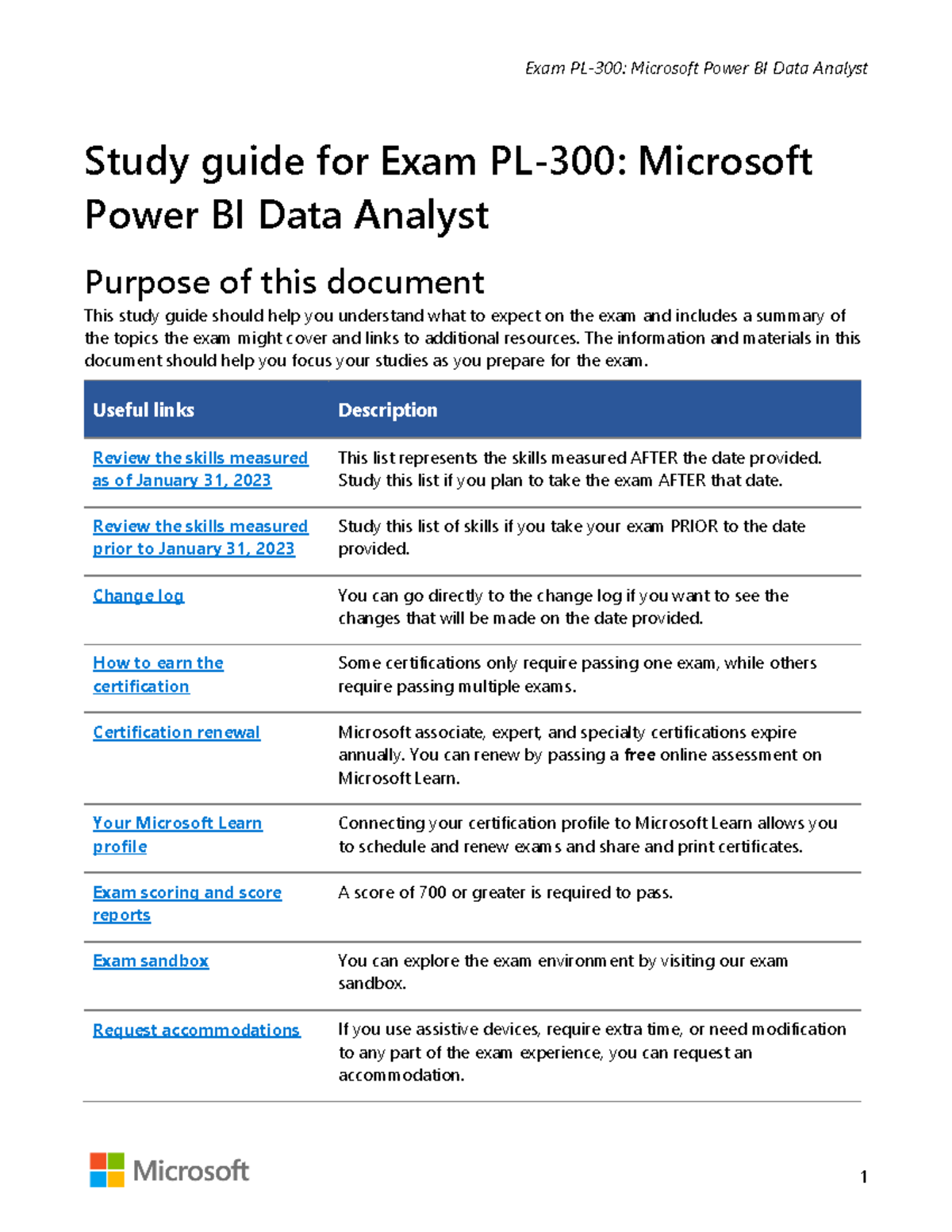 Study Guide - The information and materials in this document should ...