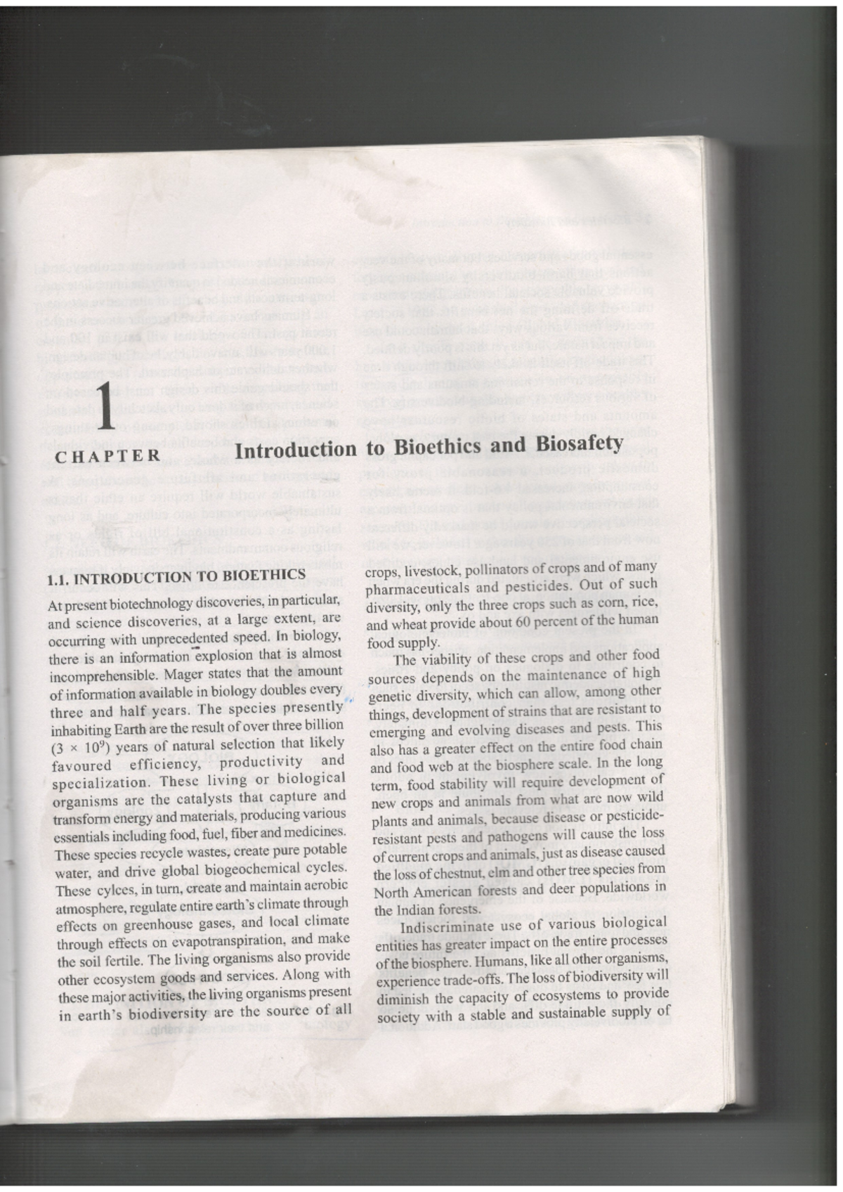 Introduction bioethics - Nano-Biotechnology - Studocu