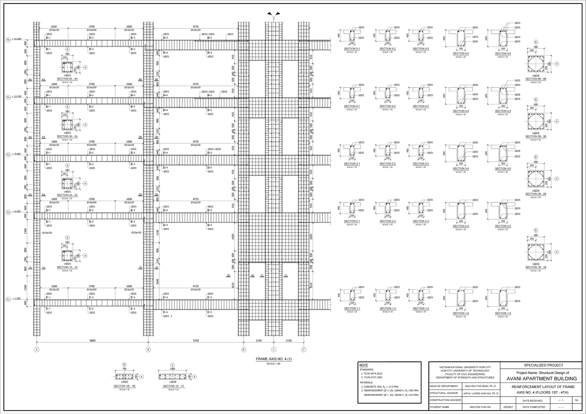 Structural Design of AVANI Apartment Building - Final Project 2Ø25 ...