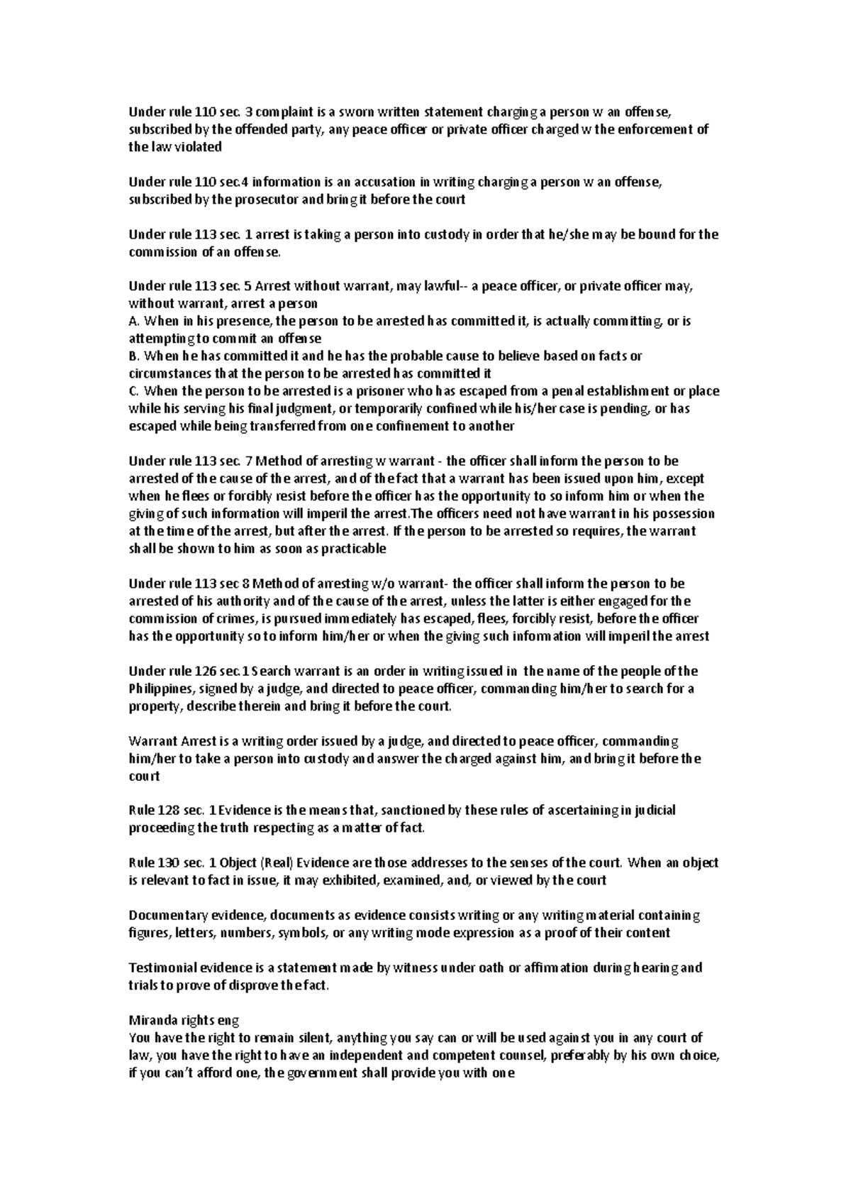 CRIM 101: Comprehensive Overview of Criminal Investigation Procedures ...