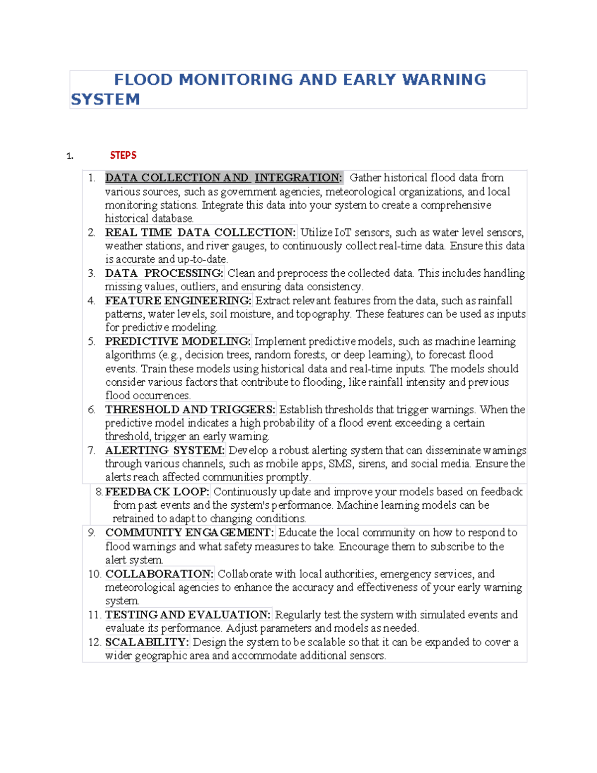 IOT phase 2 - It contains more details - FLOOD MONITORING AND EARLY ...