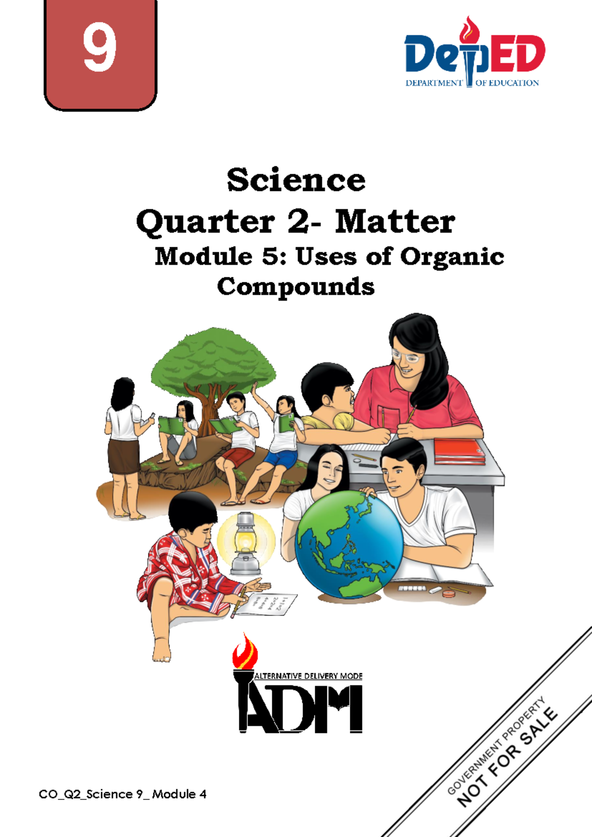 Science-9 Q2 Mod5 Final Exam: Uses of Organic Compounds - Studocu