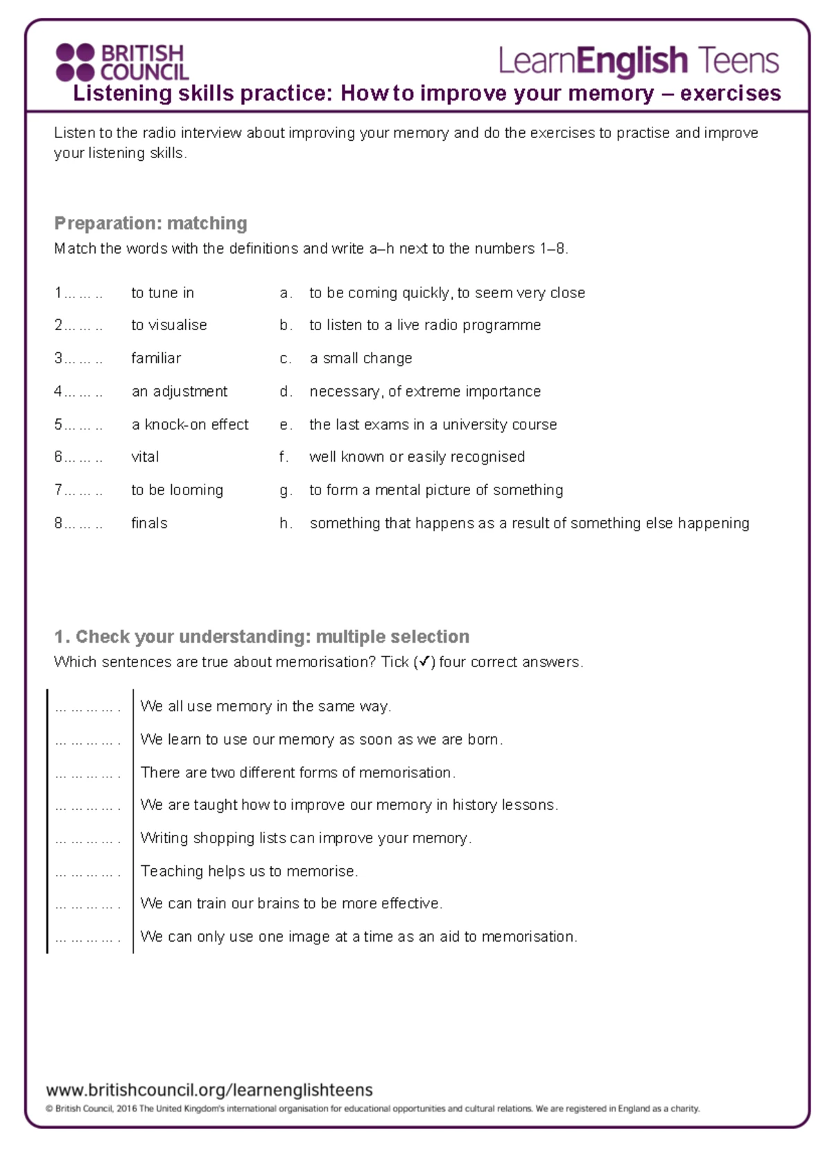 Reading - Test 1 - Test 1 READING READING PASSAGE 1 You should spend ...