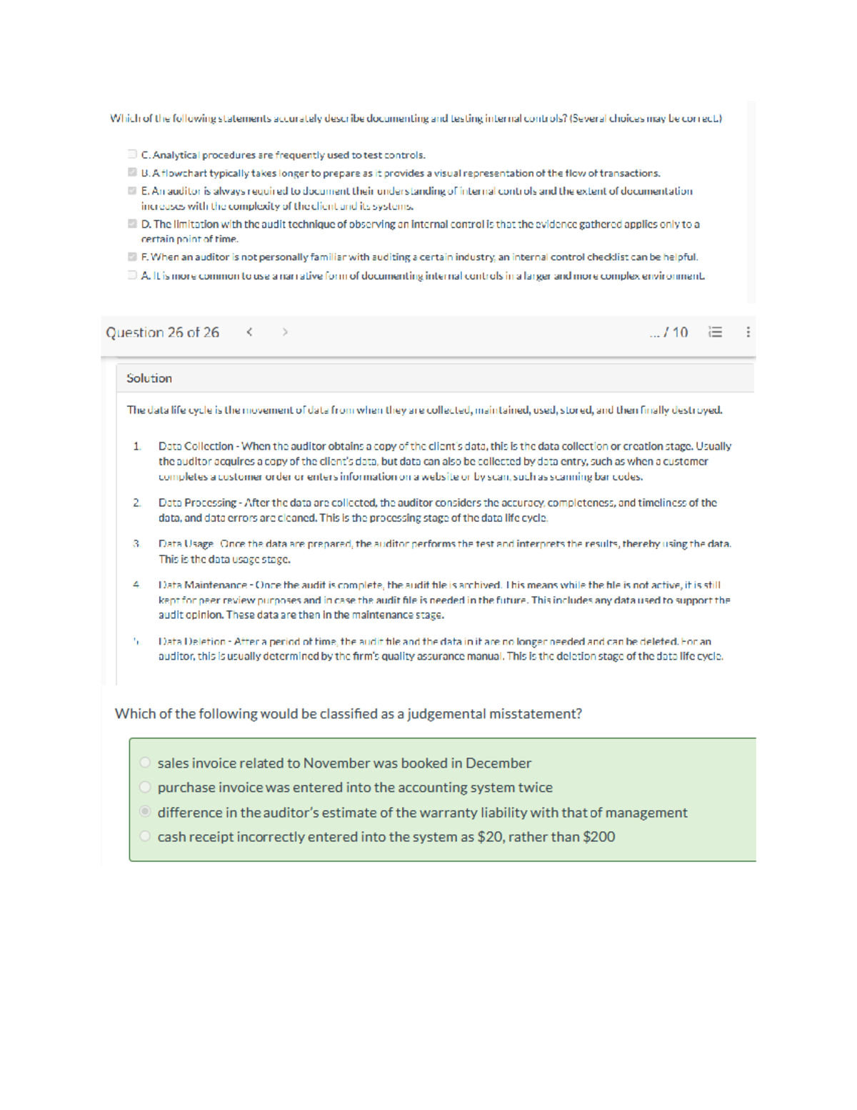 Auditing - Midterm Exam Study Guide and Key Topics - Studocu