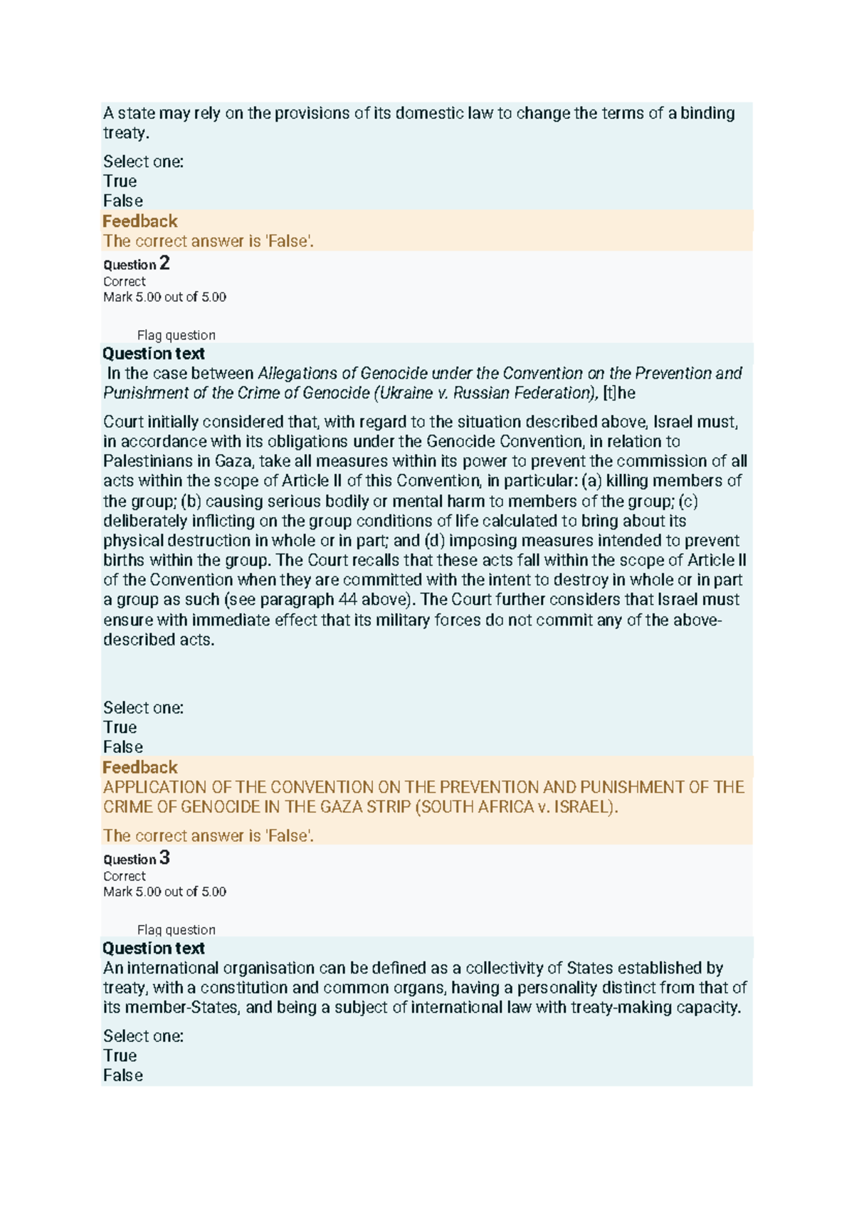LCP4801 Assessment 1: International Law and Treaty Obligations 2025 ...