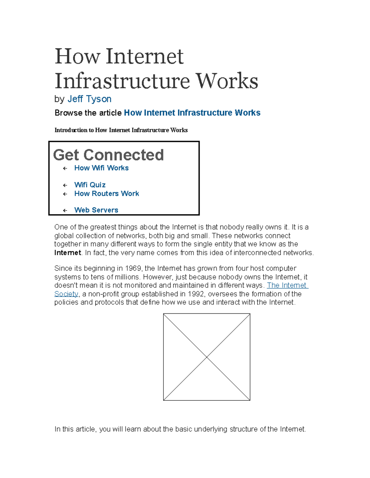 Understanding Internet Infrastructure: A Comprehensive Overview - Studocu