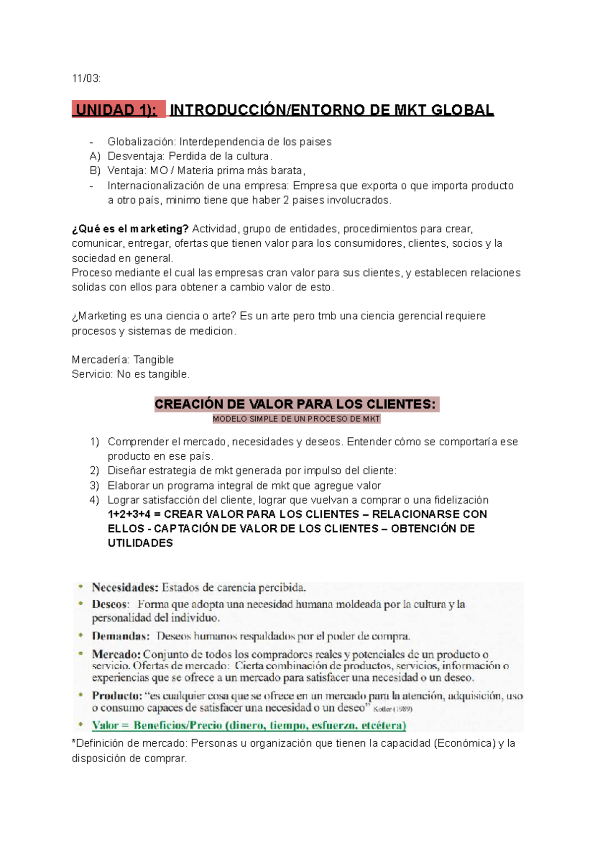 Marketing Global: Estrategias y Conceptos Clave - 1er Cuatri 2025 - Studocu