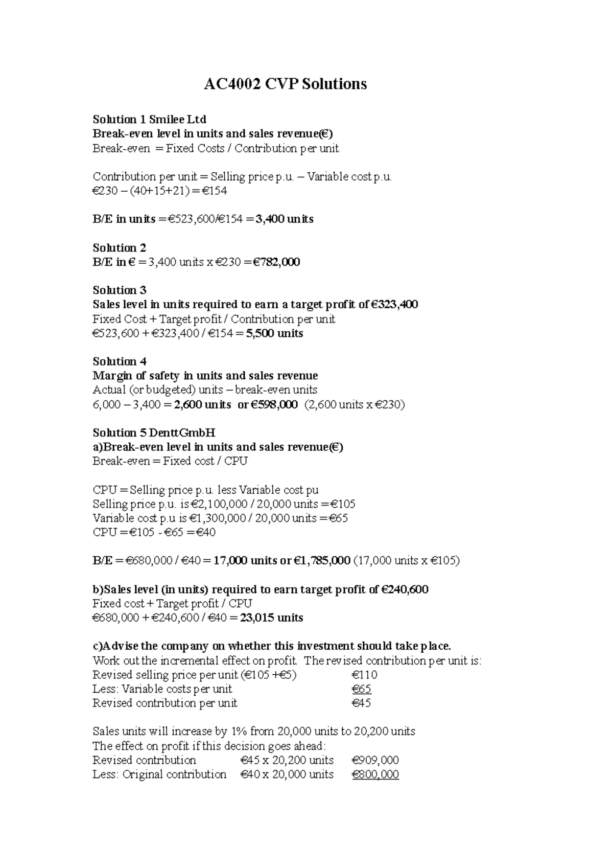 AC4002+Tutorial+2+Week+3 - AC4002 Tutorial 2 – Week 3 Question 1 ...
