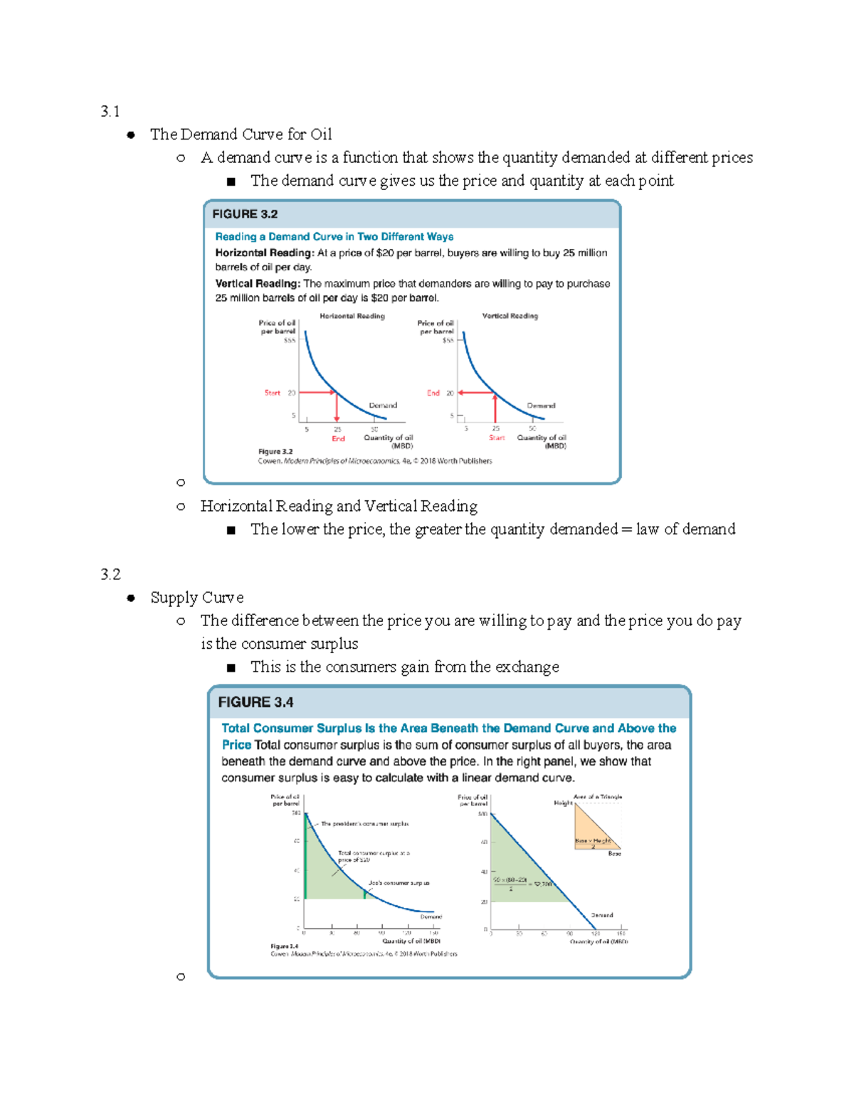 Micro Chapter 3 - Understanding Demand and Supply Curves - Studocu