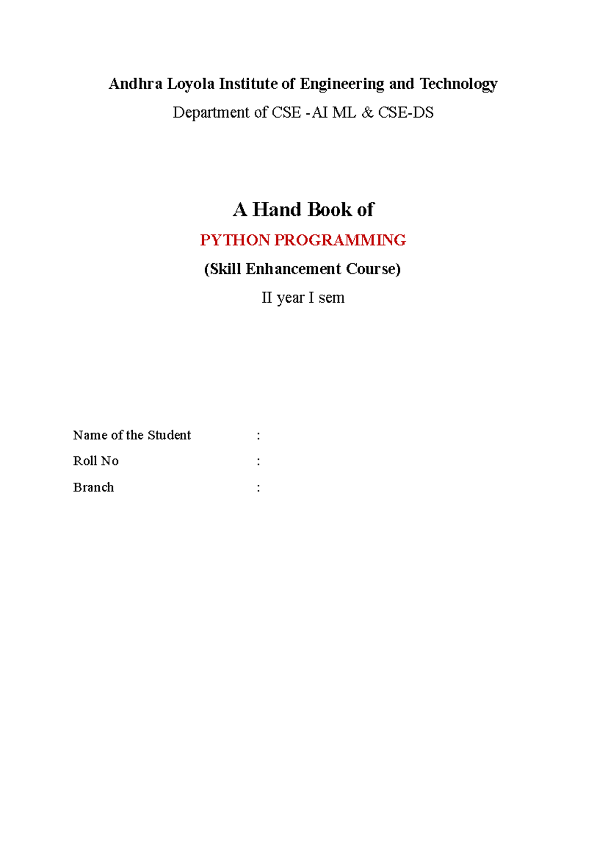 Python Programming Concepts: Functions, Lists, and Data Structures ...