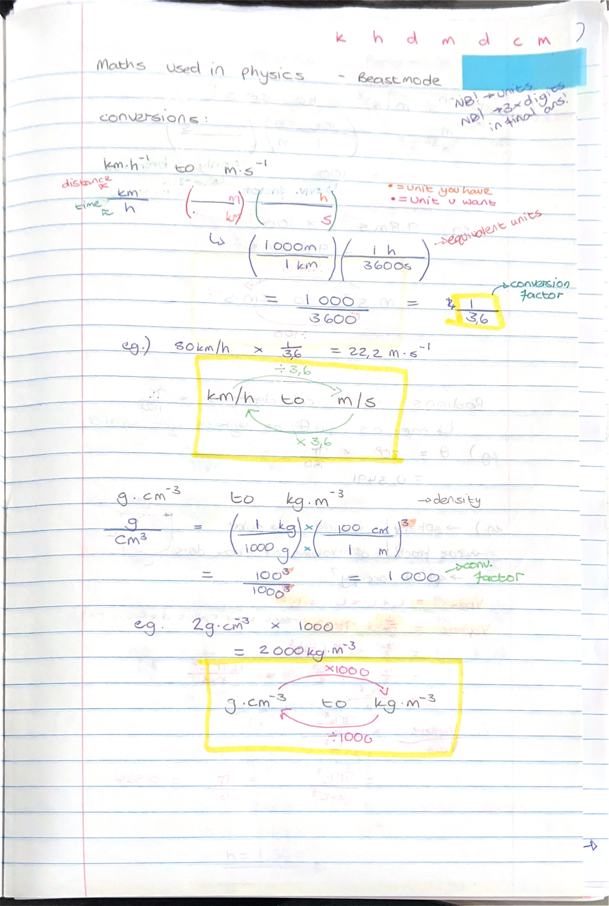 1. Maths used in physics - ) 3,6 L 22,2 3,6 to X 3,6 IPHE to kg ...