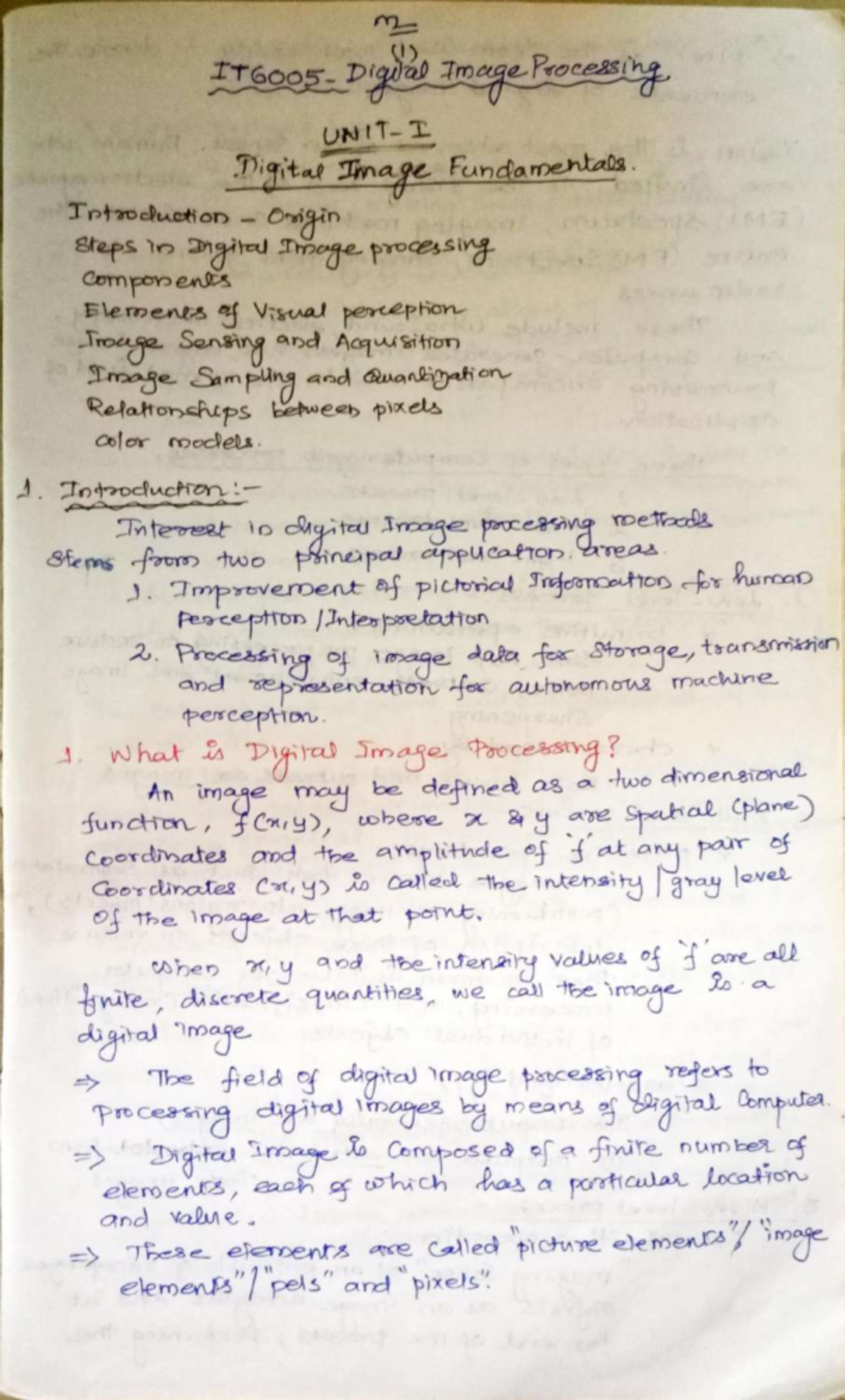 EC8093-DIP-Notes compressed-1-36 - m (1) Digital Image Processing ...