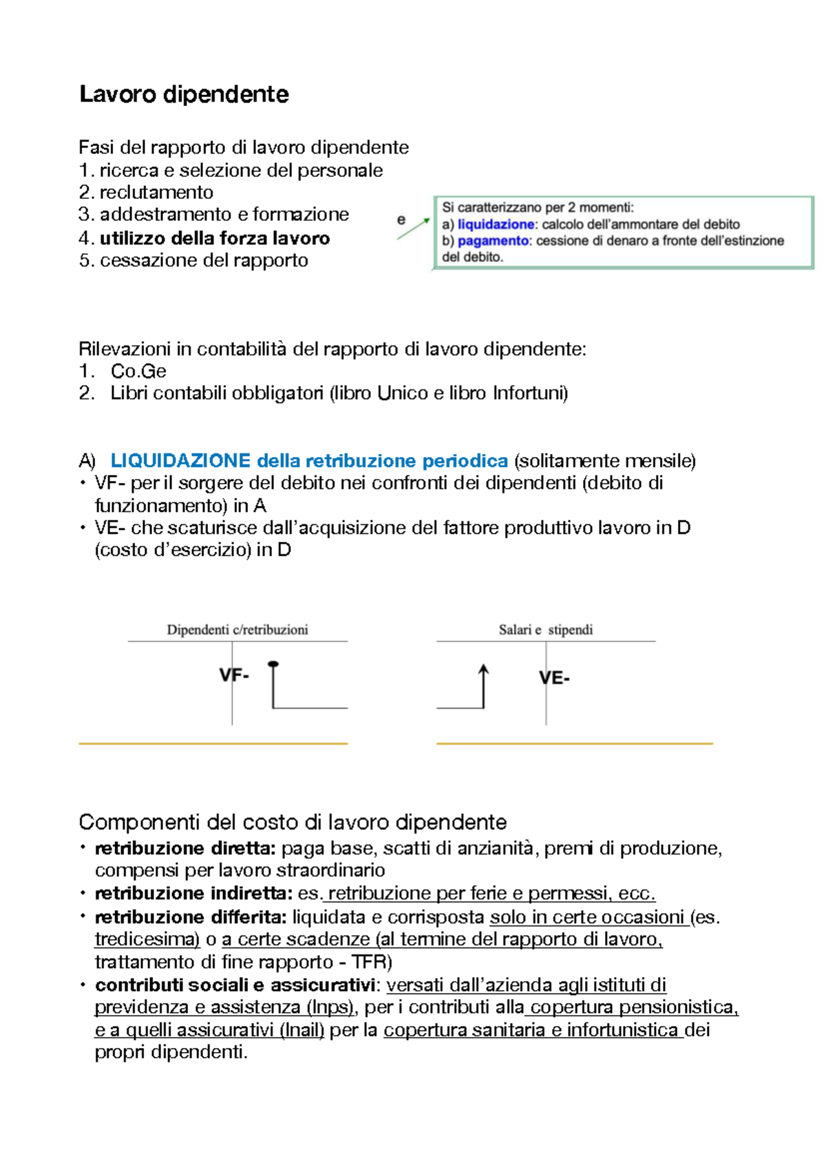 lavoro in nero e liquidazione Il lavoro nero è la 