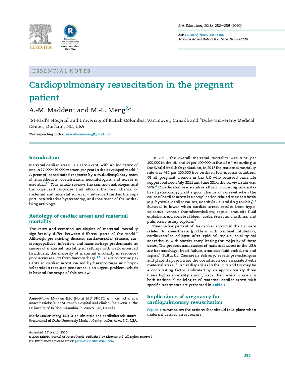 RCP 3 - Essential Notes on CPR in Pregnant Patients: Key Insights - Studocu
