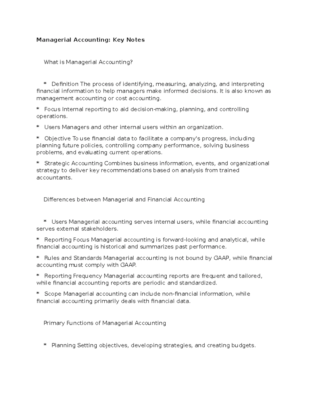 Principles of accounting: key concepts and GAAP evolution - Studocu