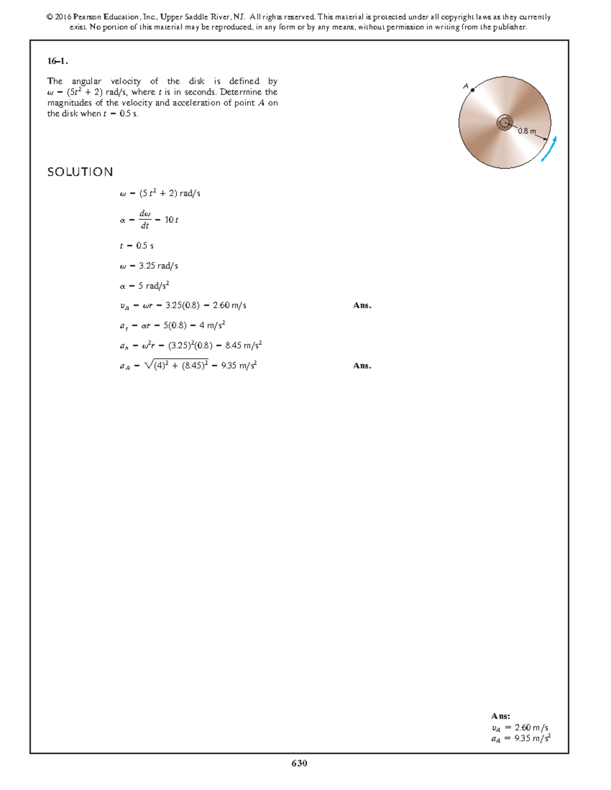 Chapter 16 - Solutions to Textbook Problems in Angular Motion - Studocu