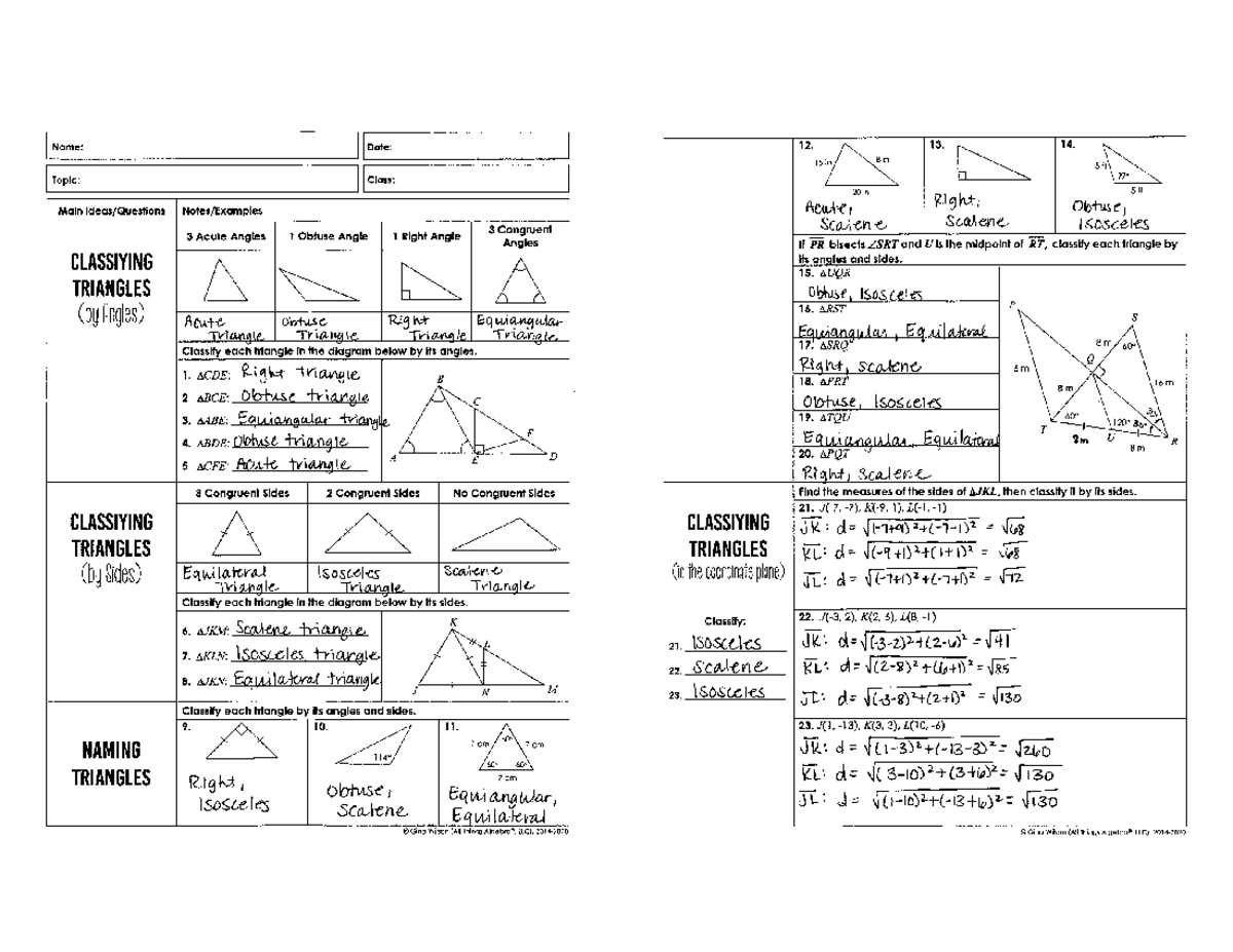 Unit+4+-+Congruent+Triangles+(Updated+April+2020) - Name: Date: Topic ...