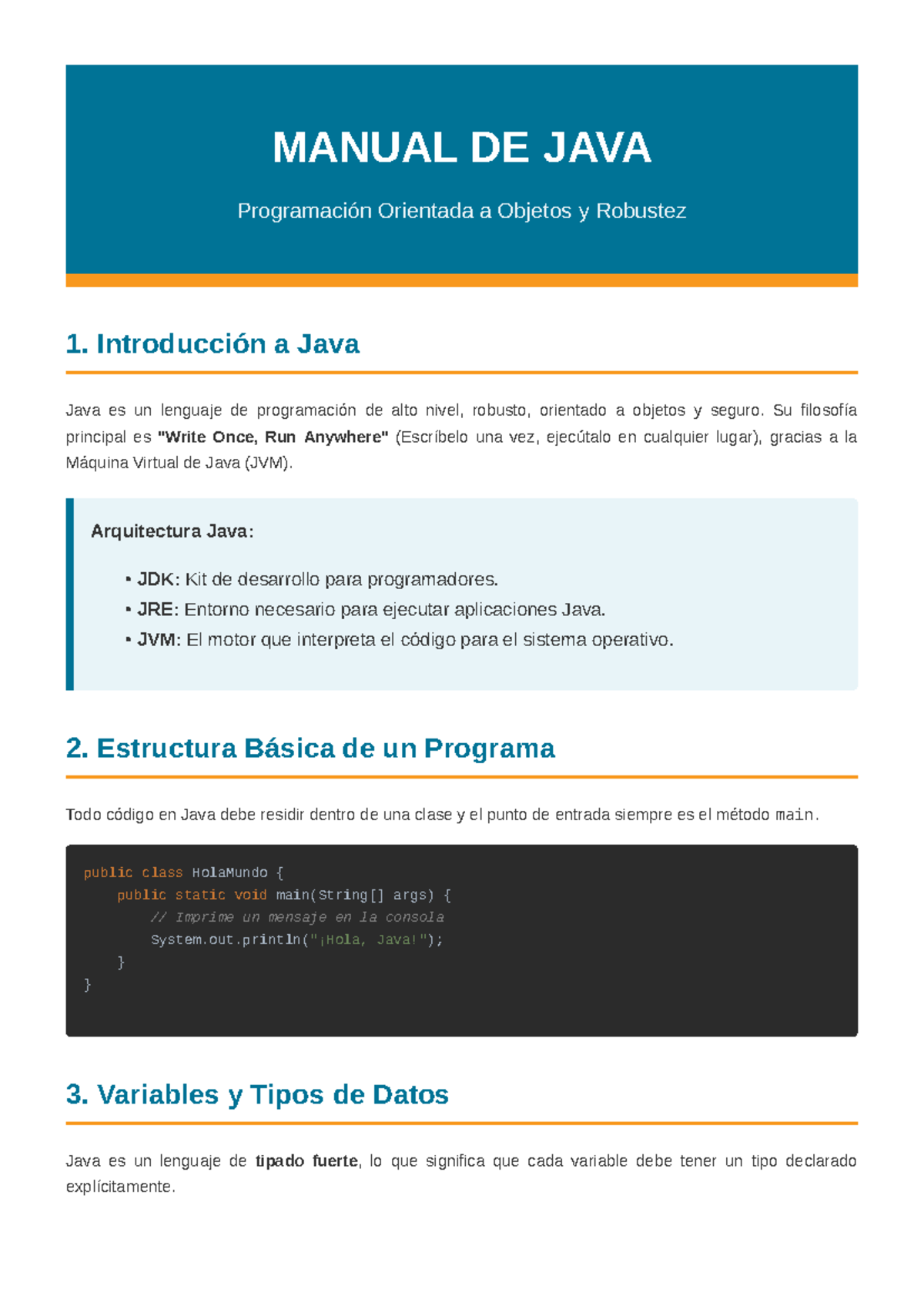 Manual de Introducción a Java: Programación Orientada a Objetos - Studocu