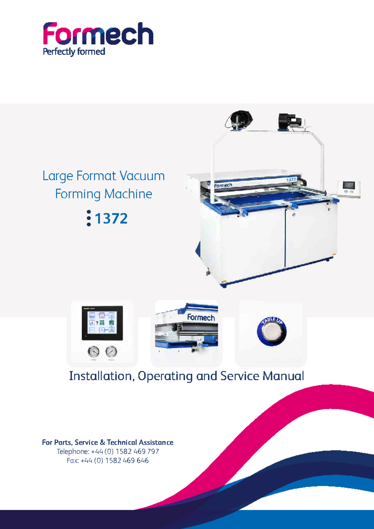 Formech 1372 Vacuum Forming Machine: Installation & Operation Manual ...