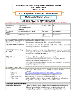 MATH6000 - Module 4790: Overview and Key Concepts Summary - Studocu