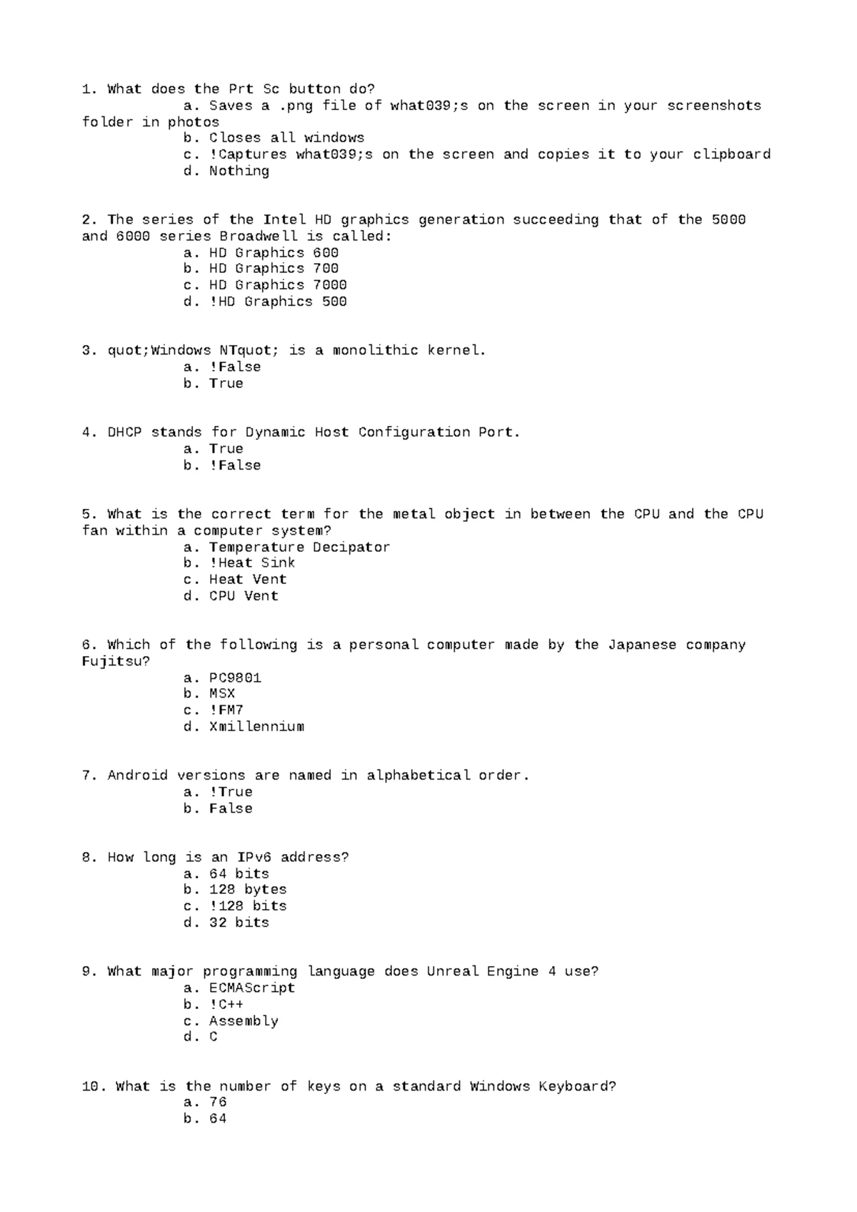 Philosophy 176 Chapter 5 TEST - Stanford University - Fall 2023 ...