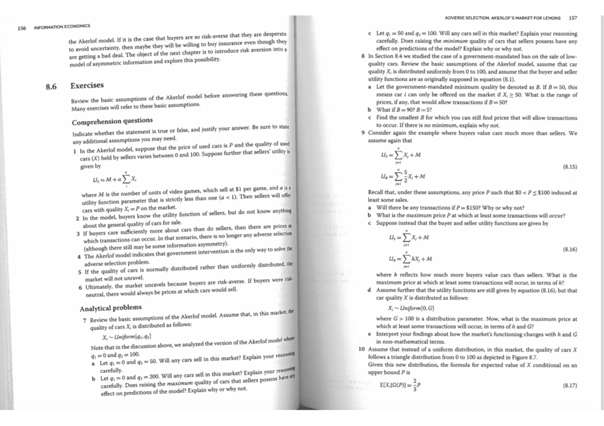 Ch8-Q - Chapter 8 Exercises and Solutions - Studocu