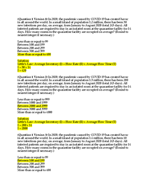 ISOM2700 Practice Set 1 sol - Professor Dongwook Shin Fall 2020 ...