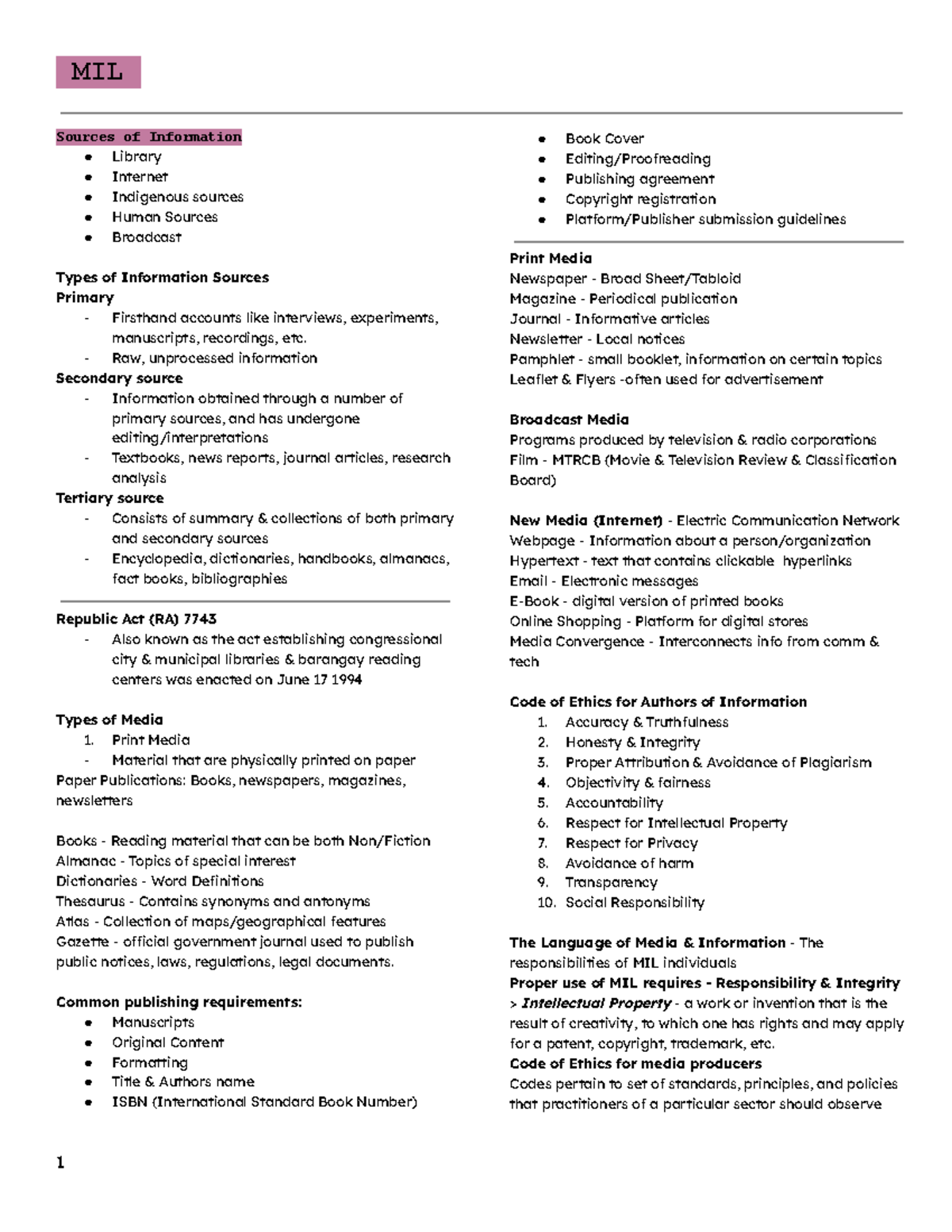 Q4 Reviewers - MIL: Understanding Information Sources and Media - Studocu