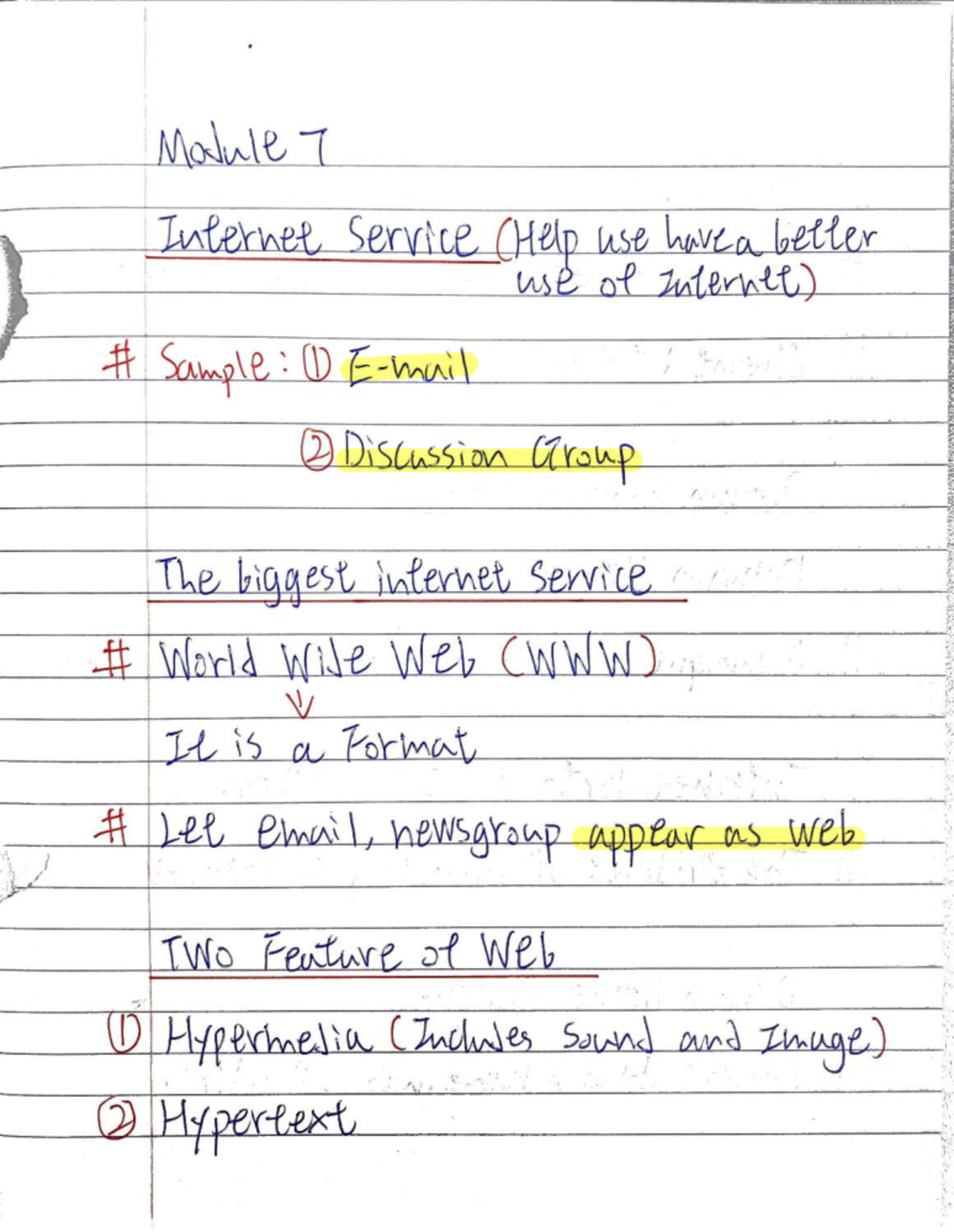 Module 7 - Notes - Business information system - Extranet: connected ...